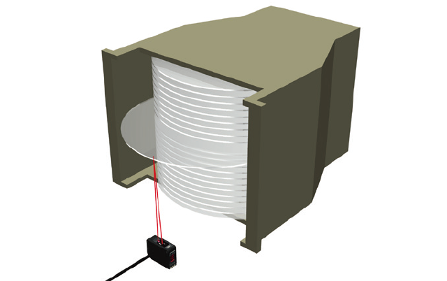 Датчик Optex FA TOF-DL- Обнаружение выступов вафельных отверстий в кассетах